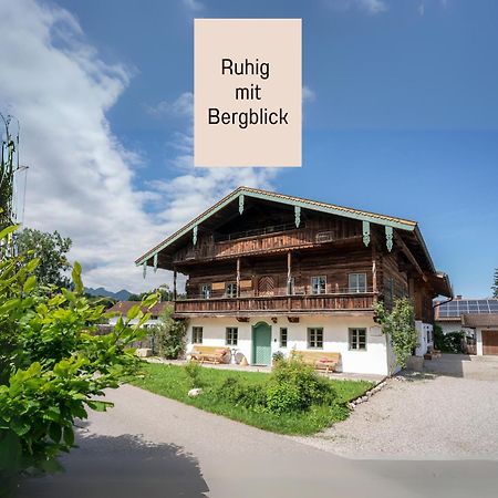 Apartamento Historischer Albererhof Übersee Exterior foto